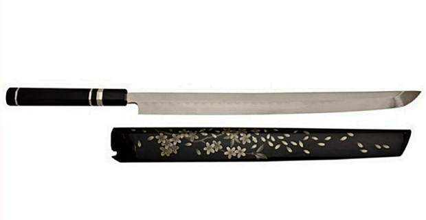 nenohi honyaki dentokougeishi sakimaru takobiki with corian handle