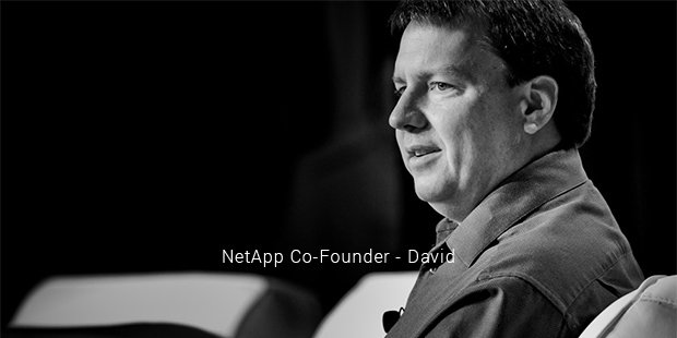 netapp co founder   david