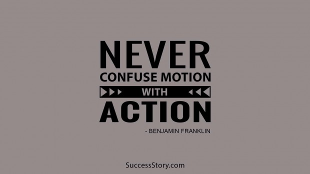 Never confuse motion