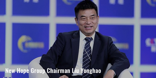 new hope group chairman liu yonghao