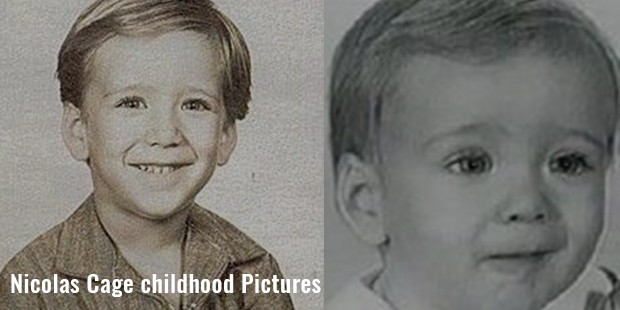nicolas cage childhood pictures