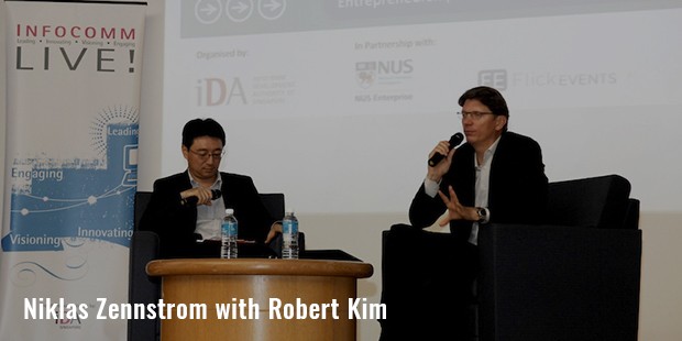 niklas zennstrom with robert kim