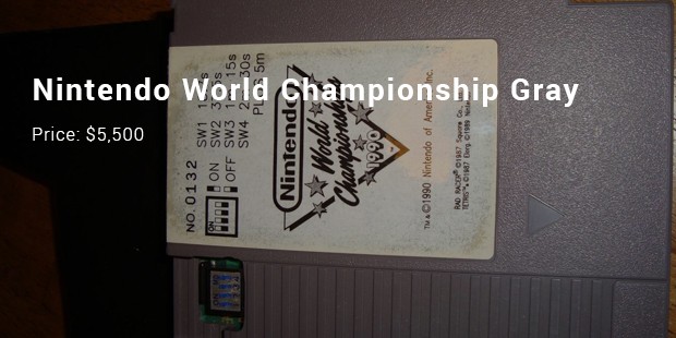 nintendo world championship gray