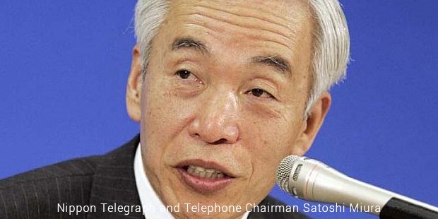 nippon telegraph and telephone chairman satoshi miura