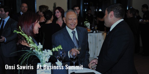 onsi sawiris  at business summit