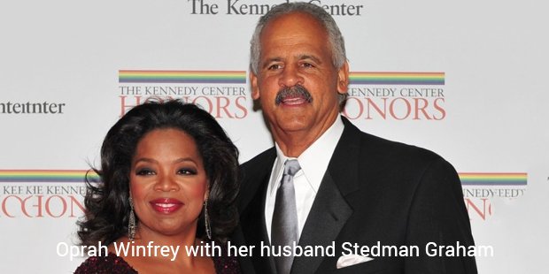 oprah winfrey with her husband stedman graham