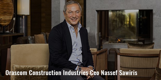 orascom construction industries ceo nassef sawiris