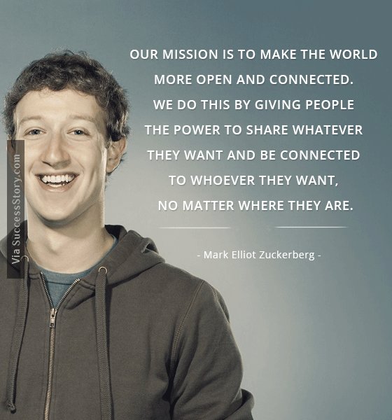 Our mission is to make the world more open 