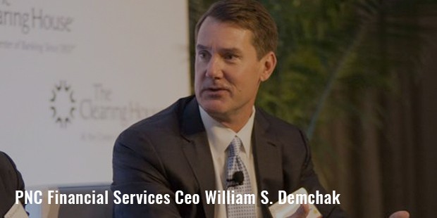 pnc financial services  ceo william s