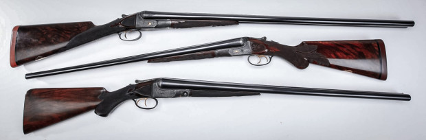 parker invincible shotgun trio