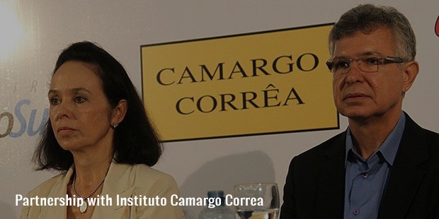 partnership with instituto camargo correa