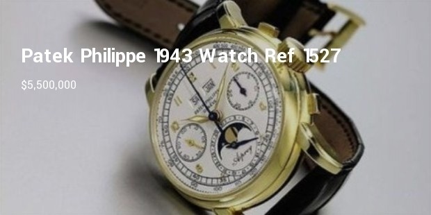 patek philippe 1943 watch ref 1527