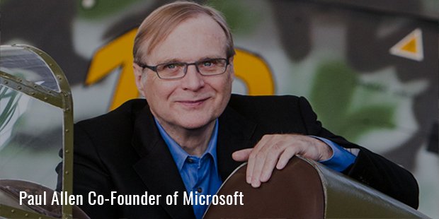 Paul Allen Co Founder of Microsoft