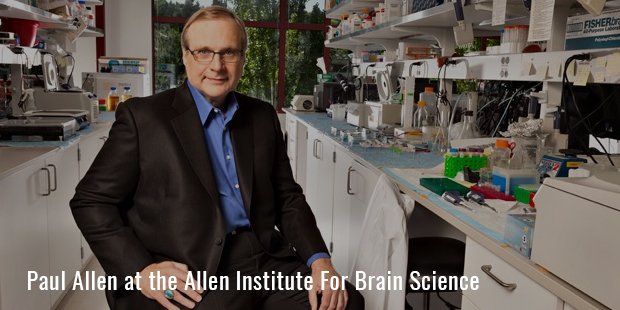 Paul Allen at the Allen Institute For Brain Science