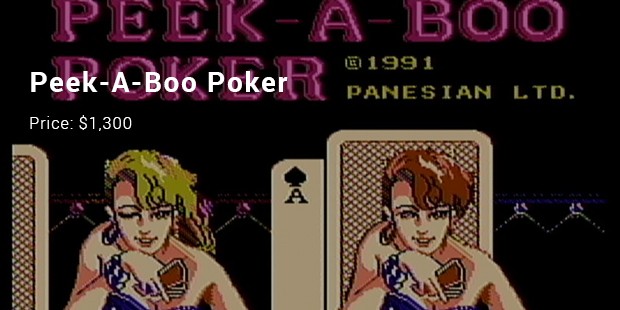 peek a boo poker