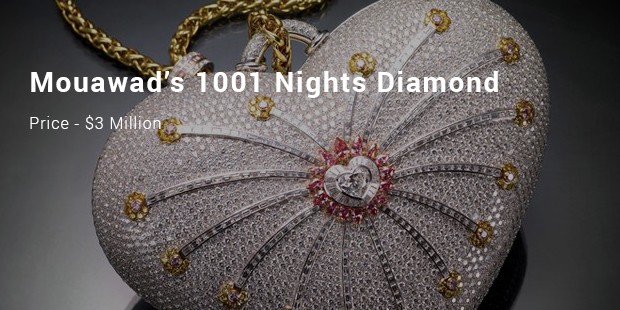 mouawad 1001 nights diamond purse price