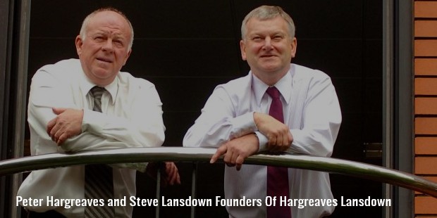 peter hargreaves and steve lansdown founders of hargreaves lansdown