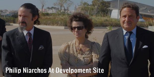 philip niarchos at develpoment site