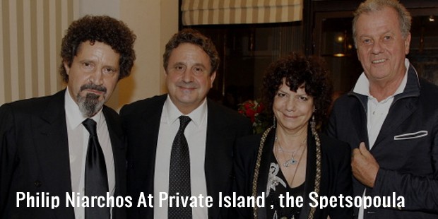 philip niarchos at private island , the spetsopoula