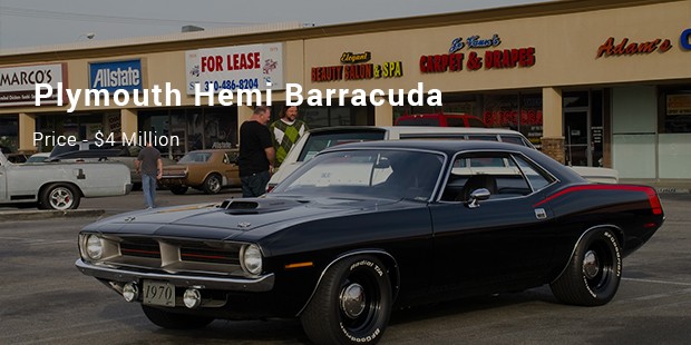 A 1970 Plymouth Hemi Barracuda