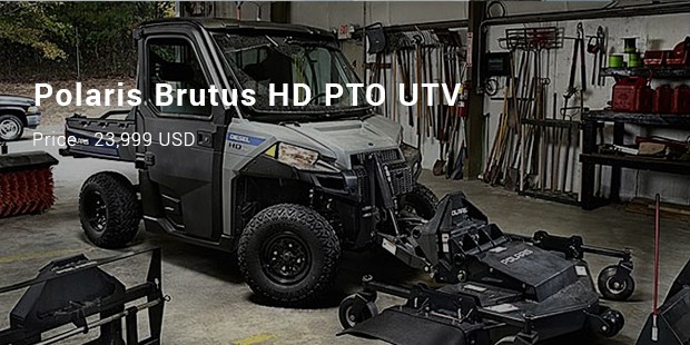 Polaris Brutus HD PTO UTV