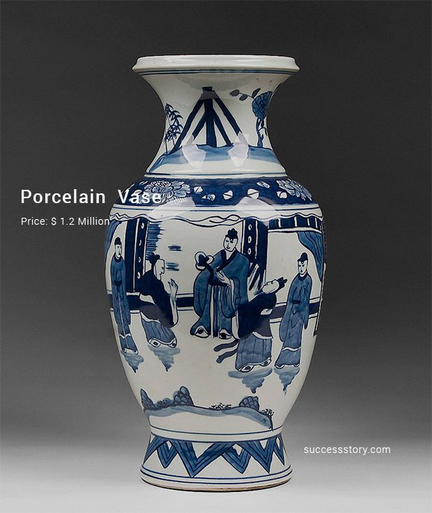 porcelain  vase