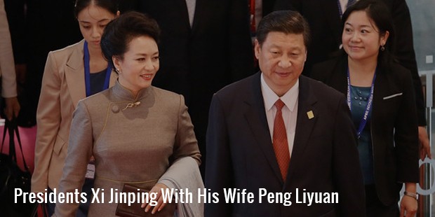 presidents xi jinping with his wife peng liyuan