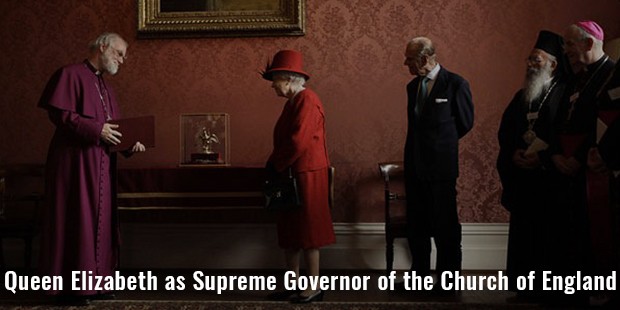 queen elizabeth as supreme governor of the church of england