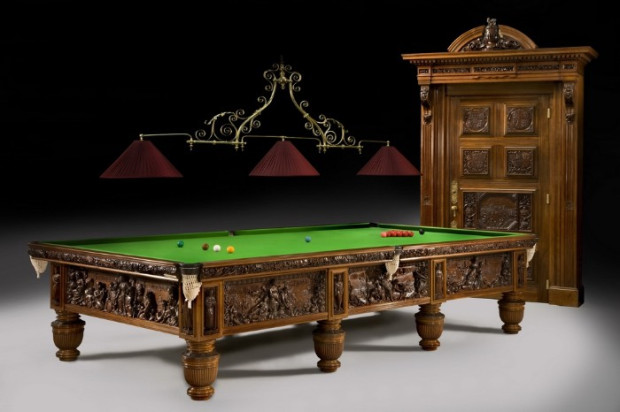 queen victoria jubilee billiard table