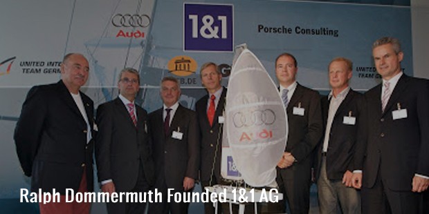 ralph dommermuth founded 1 1 ag