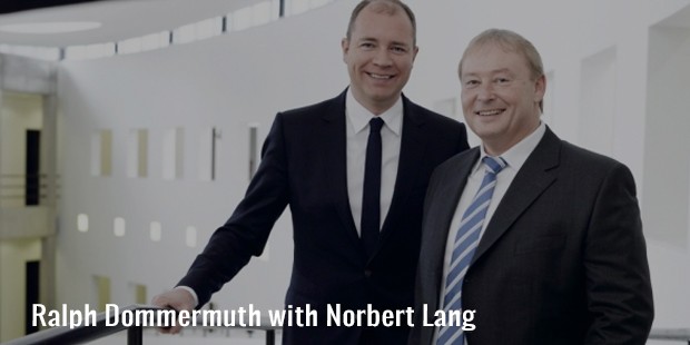 ralph dommermuth with norbert lang