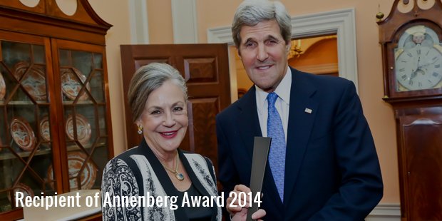 recipient of annenberg award 2014