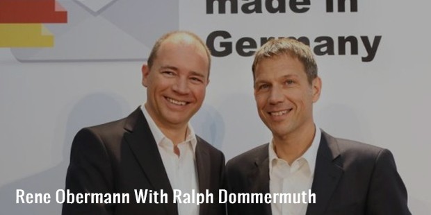 rene obermann with ralph dommermuth