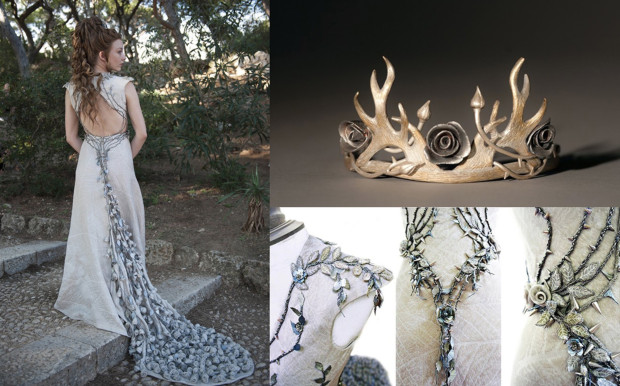 replica wedding dress of margaery tyrell