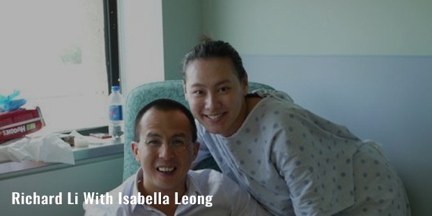 richard li with isabella leong