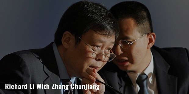 richard li with zhang chunjiang