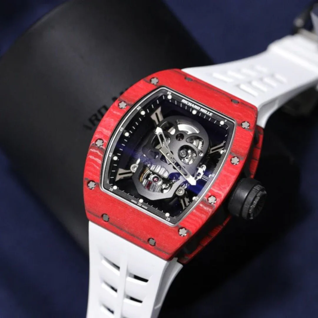 richard mille rm 52 01 red skull