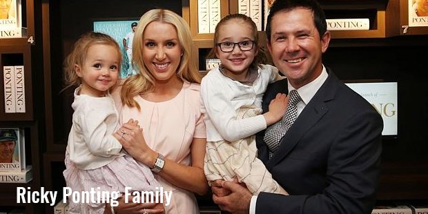 ricky ponting family