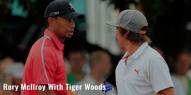 rory mcilroy with tiger woods