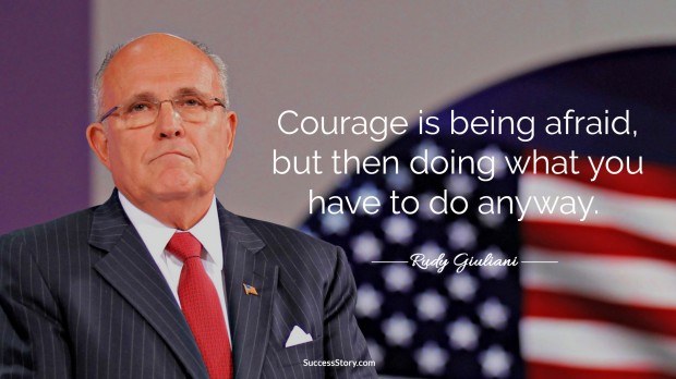 rudy giulani on courage