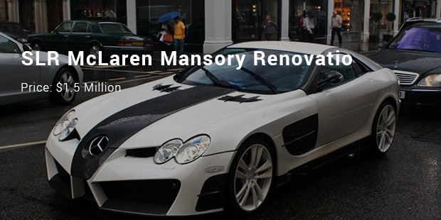 slr mclaren mansory renovatio