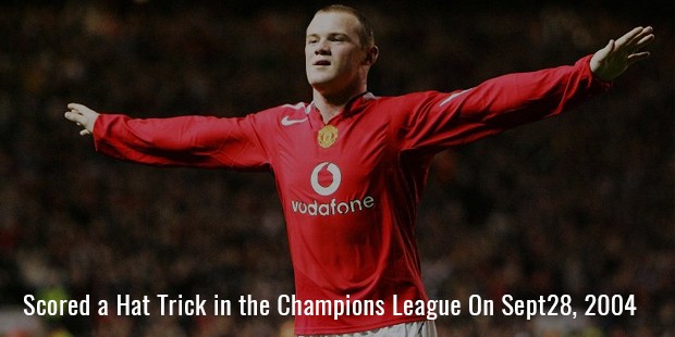 scored a hat trick in the champions league on sept28, 2004