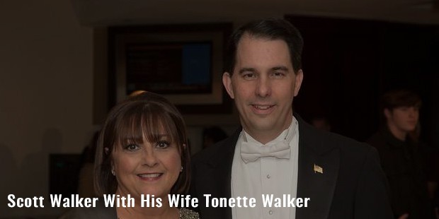 scott walker with his wife tonette walker