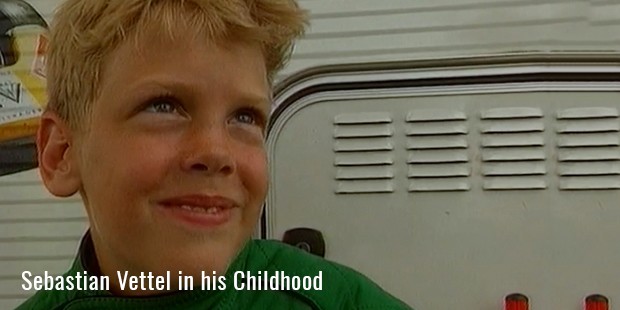 sebastian vettel in his childhood