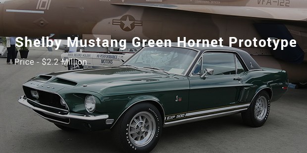 A 1968 Shelby Mustang Green Hornet Prototype