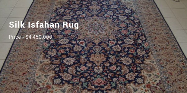 silk isfahan rug