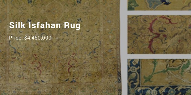 silk isfahan rug