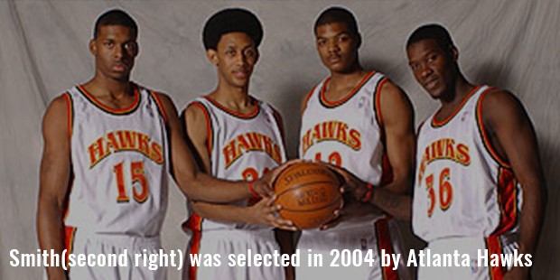 smith second right  was selected in 2004 by atlanta hawks