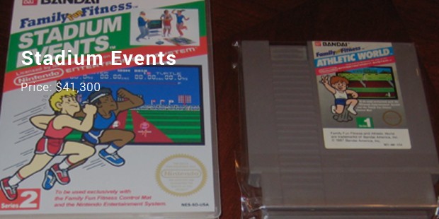 Most valuable best sale nes cartridges