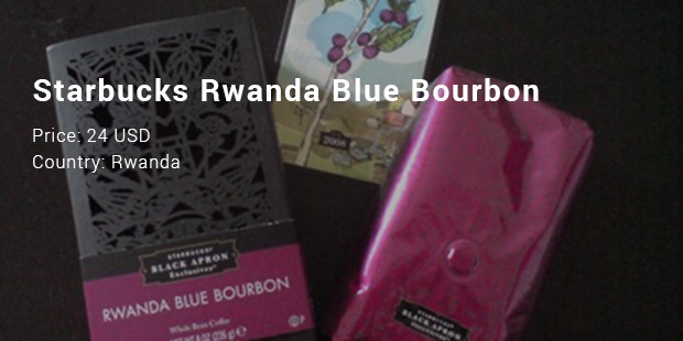 starbucks rwanda blue bourbon